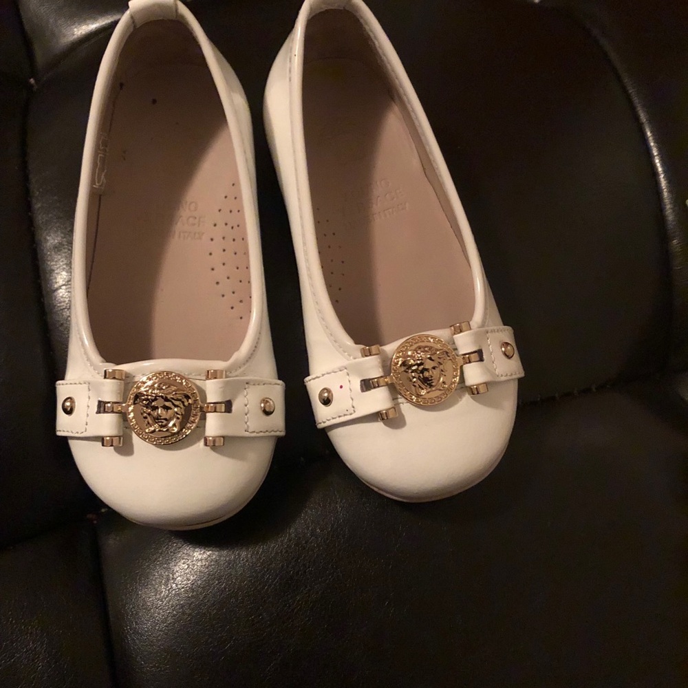 Girls toddler Versace shoes